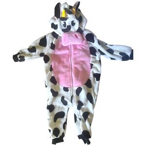 Snugga Me Cow Plush Pajama/Warm Halloween Costume (12-18M)